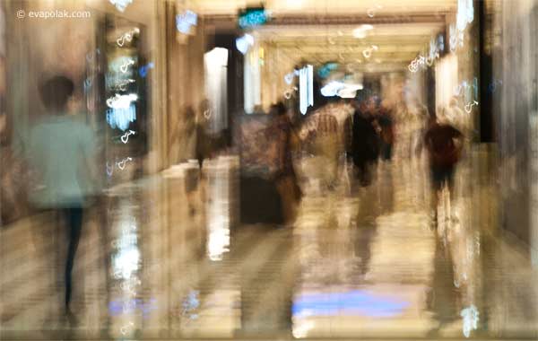 urban setting impression abstract